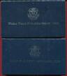 USA 1,50 Dollar 1991-1995 50 Jahre zweiter Weltkrieg PP in Kapseln m. Zertifikat, Box, Karton & Umkarton; OVP