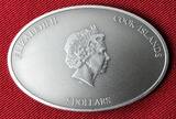 Cook-Inseln, Cook Islands 5 Dollar Silbermünze 2012 Sistine Chapel - Ceilings of Heaven - mit Nano Chip - Sixtinische Kapelle Antique Finish mit Kapsel & Zert.