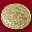 Thüringen Sachsen Coburg Saalfeld Herzogtum Dukat Ducat 1717 200-Jahrfeier der Reformation Luther Johann Ernst VIII., 1680-1729 sehr schön gebogen