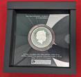 Cook-Inseln, Cook Islands 20 Dollars Silbermünze - 3 Unzen Silber 2016 Masterpieces of Art - Der Wanderer über dem Nebelmeer - Caspar David Friedrich Polierte Platte mit Kapsel, Zertifikat, Umkarton und Box