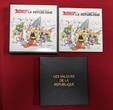Frankreich 2 x 50 Euro Silbermünzen 2015 Astérix und Obelix et les Valeurs de la République Polierte Platte mit hübscher Verpackung