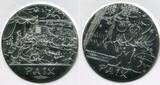 Frankreich 2 x 50 Euro Silbermünzen 2015 Astérix und Obelix et les Valeurs de la République Polierte Platte mit hübscher Verpackung