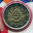 San Marino 2 Euro Gedenkmünze 2012 10 Jahre Euro Stgl. in Coincard und Blister