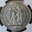 HUNGARY Österreich Ungarn KuK Monarchie 5 Korona 1907 KB 40 Jahre Krönung von Franz Joseph I. ohne UP, Kremnitz NGC AU 58 USA Grading Patinafleck