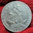 Österreich Haus Habsburg RDR Taler ohne Jahr ND Erzherzog Ferdinand II. , 1564-1595 prfr. min gereinigt avers