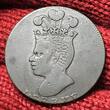 Barbados 1 Penny 1788 Pineapple Penny S/ss patina