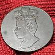Barbados 1 Penny 1788 Pineapple Penny S/ss patina