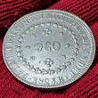 Brasilien Brazil Kaiserreich Empire 960 Reis Pataco 1825 R Kaiser Peter Pedro I. (1823 - 1831) Rio de Janeiro Small 960 Überprägung rauhe prägung vz