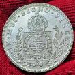 Brasilien Brazil Kaiserreich Empire 960 Reis Pataco 1825 R Kaiser Peter Pedro I. (1823 - 1831) Rio de Janeiro Small 960 Überprägung rauhe prägung vz