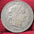 Haiti 1 Gourde 1895 LAFORESTERIE Scarce Last Year of Mintage ss/vz kl. Randfehler Patina