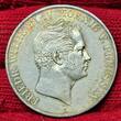 Brandenburg Preußen Königreich 2 Taler Doppeltaler Champagnertaler 1846 A Frederick William IV 1840-1861 Friedrich Wilhelm f. vz patina winz prüfspur