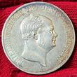 Brandenburg Preußen Königreich 2 Taler Doppeltaler Champagnertaler 1856 A Frederick William IV 1840-1861 Friedrich Wilhelm vz patina winz prüfspur oder rdf.