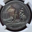 Germany Deutschland Nürnberg Silvermedal Silbermedaille 1755-DATED 200-Jahrfeier des Religionsfriedens Only one known to NGC NGC MS 63 Tolle Patina alte Sammlernummer