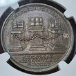 Germany Deutschland Nürnberg Silvermedal Silbermedaille 1755-DATED 200-Jahrfeier des Religionsfriedens Only one known to NGC NGC MS 63 Tolle Patina alte Sammlernummer