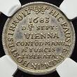 Sachsen Österreich Silvermedal Silbermedaille 1683-DATED MEDAILLEN AUF DIE TÜRKISCHE GESCHICHTE BELAGERUNG UND ENTSATZ VON WIEN, 1683 NGC MS 64