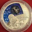 Kanada 20 Dollar Silbermünze 2016 The Universe 2. Ausgabe der Serie Star Gazing Sternenguckerei Sternwarte Polierte Platte mit Box & Zertifikat, ohne Umkarton
