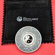 Tuvalu 1 Dollar 2016 Yin Yang Rotating Charm Coin Antique Finish mit OVP Box Zertifikat Umkarton
