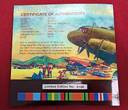 Niue 4 x 1 Dollar Kupfer Münzen versilbert 2017 1942 Defending a Nation - 75th Anniversary Tribute Polierte Platte Farbmünzen mit Originalverpackung