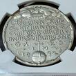 Deutschland Weimarer Republik Silver Medal Silbermedaille 1932-DATED Gustav II. Adolf König von Schweden - Karl Goetz Medaille NGC MS 62