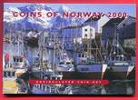 Norwegen 36,50 Kronen 2000 Kursmünzensatz Lofoten Stempelglanz in Blister & Folder, OVP