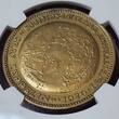 Deutschland Weimarer Republik Bronzemedaille 1929 Zeppelin Welttour Finest known to NGC Top POP NGC MS 66 BN