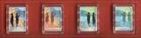 Australien & Neuseeland 70 Cent & 2 Dollar Silbermünzen 2015 ANZAC Coin & Stamp Set - 2 x 1/2oz Silver Proof Set - New Zealand Post - Polierte Platte mit Box, Zert. & Umkarton