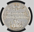 Weimarer Republik Karl Goetz Medaille Silber Silvermedal 1931-DATED 60 Jahre Reichsgründung Bismarck Hindenburg 1871 - 1931 NGC Top Pop NGC MS 63 Matt Bestbewertet