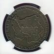 Deutschland Drittes Reich Silver Medal Silbermedaille Saarland - Volksabstimmung - 13.1.1935 NGC MS 63