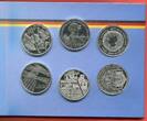 Bundesrepublik Deutschland, Germany FRG 6 x 10 Euro Bundesrepublik Deutschland Silber-Gedenkmünzen 2003 Spiegelglanz OVP