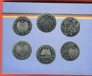 Bundesrepublik Deutschland, Germany FRG 6 x 10 Euro Bundesrepublik Deutschland Silber-Gedenkmünzen 2003 Spiegelglanz OVP