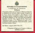 San Marino 10 Euro Silbergedenkmünze 2009 10 Jahre Europäische Wirtschafts- und Währungsunion PP in Kapsel m. Zertifikat & Box