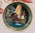 Niue 2 Dollars Silbermünze 2017 Disney Moana (m. Farbapplikation) PP in Kapsel im Folder & Karton; OVP