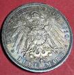 Hessen Darmstadt 3 Mark 1910 Ernst Ludwig, Überdurchschnittlich vz-prfr. Patina