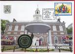Vatikan 2 Euro Gedenkmünze 2015 8. Weltfamilientreffen - Papst Franziskus - Philadelphia USA Bankfrisch im Numisbrief