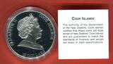 Cook-Inseln, Cook Islands 10 Dollar - 2 oz Silver Coin 2008 Anna Ioanovna - Tsars of Russia - partially gold plated Polierte Platte Farbmünze mit Kapsel & Zertifikat