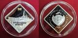 Republic of Palau 10 Dollar Silbermünze teilvergoldet - 2 oz Silber 2011 RN Vittorio Veneto - Kriegsschiff - 2 oz Silver Proof Coin Polierte Platte mit toller Patina inkl. Box, Umkarton & Zert.