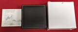 Benin 1500 Francs Silbermünze - 1 Unze Silber 2016 Ägyptische Turmaline - Egypt Tourmaline Inlay - 1 oz Silver Proof Coin Polierte Platte mit Box und Zertifikat