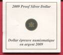 1 Dollar Silbermünze 2009 100 Jahre Luftfahrt in Kanada PP in Kapsel mit Zertifikat