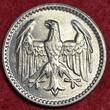 Weimarer Republik Deutsches Reich 3 Mark Silber 1924 D Kursmünze Drei ausgeschrieben prfr. f. stgl.