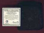 USA 1 Dollar Silbermünze mit Farbauflage 2005 Papst Benedikt XVI. auf Silver-Eagle Stempelglanz in Kapsel mit Box & Zertifikat