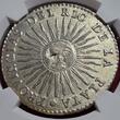 Argentina Argentinien 8 Reales 1836 RA P Provincial Del Rio De La Plata La Rioja Sonne Sun The only Unc Details by NGC NGC UNC Details prfr. Schrötlingsfehler gereinigt