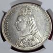 England Great Britain UK 1 CROWN 1887 Queen Victoria 2nd. Portrait Jubilee type NGC MS 62