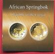 Republik Kongo Congo 100 Francs CFA Gold 1/3 g 2020 Golden Animals African Springbok Springbock Samllest Gold Classics Polierte platte mit Box und Zertifikat