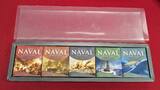 Cook Islands 5 x 1 Dollar $1 Silbermünzen 2010 & 2011 Famous Naval Battles - Set of 5 Proof 1oz Silver Coins - Berühmte Seeschlachten Polierte Platte mit Originalzubehör