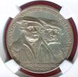 Deutschland, Weimarer Republik Silbermedaille - Medailleur Karl Goetz 1930 Luthers Aufenthalt auf der Veste Coburg 1530 Augsburger Konfession NGC MS 63