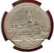 Deutschland, Weimarer Republik Silbermedaille - Medailleur Karl Goetz 1930 Luthers Aufenthalt auf der Veste Coburg 1530 Augsburger Konfession NGC MS 63