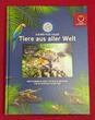 Österreich Austria 12 x 3 Euro Ku/Ni Münzen mit Farbauflage 2016 - 2019 Tiere aus aller Welt - 3 Euro Tier Taler Handgehoben/ minimal angelaufen im Sammlerbuch