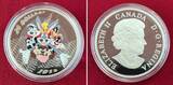 Kanada 20 Dollar Silbermünze 2015 Looney Tunes - Merry Melodies - 1oz Fine Silver Proof Coin Polierte Platte mit Holzbox, Umkarton & Zertifikat