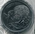 Neuseeland 1 Dollar Silbermünze 2020 Kiwi (Specimen, 1 oz) Stempelglanz in Coincard und Blister
