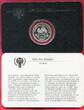 Mongolei Mongolia 25 Togrog Tugrik Tögrög Silber 1980 Jahr des Kindes - International Year of the Child Unicef Polierte Platte mit Coincard und Kapsel
